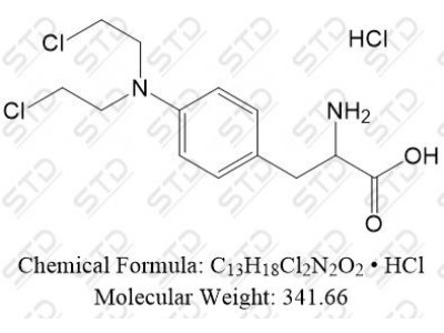 美法仑杂质31 1465-26-5 C13H18Cl2N2O2 • HCl