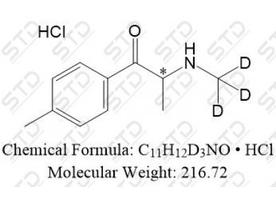 *甲氧麻黄酮-d3 盐酸盐 1189972-79-9 C11H12D3NO • HCl