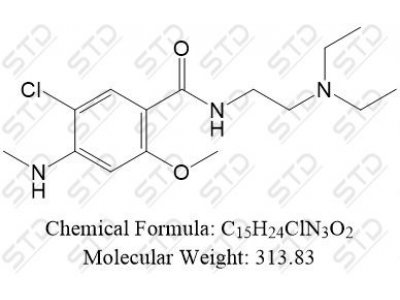 甲氧氯普胺杂质39 82689-92-7 C15H24ClN3O2