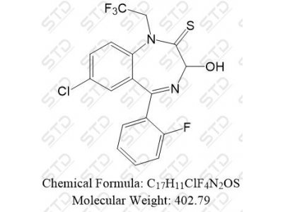 夸西泮杂质3 137836-94-3 C17H11ClF4N2OS