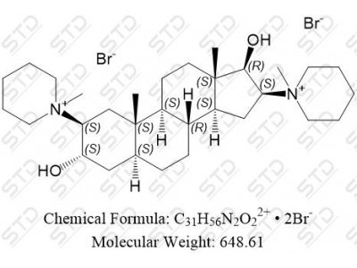 泮库溴铵杂质4 15500-65-9 C31H56N2O22+ • 2Br-