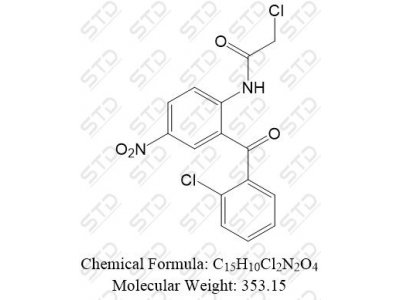 氯安定杂质5 180854-85-7 C15H10Cl2N2O4