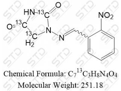 呋喃烯啶杂质3-13C3 1007476-86-9 C713C3H8N4O4