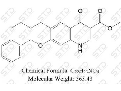 癸氧喹酯杂质3 13997-19-8 C22H23NO4