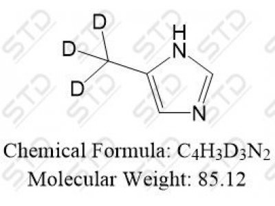 克霉唑杂质21-d3 1219805-95-4 C4H3D3N2