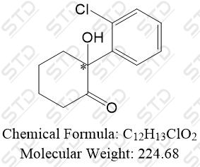 <em>氯氨酮</em><em>杂质</em>2 (<em>氯氨酮</em>EP<em>杂质</em>B) 1823362-29-3 C12H13ClO2
