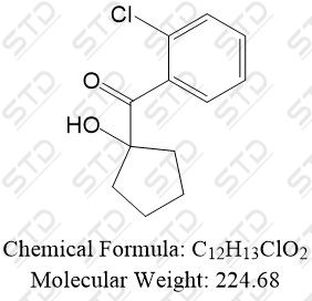 氯氨酮杂质3 (氯氨酮<em>EP</em>杂质<em>C</em>) 90717-17-2  <em>C</em>12H13ClO2