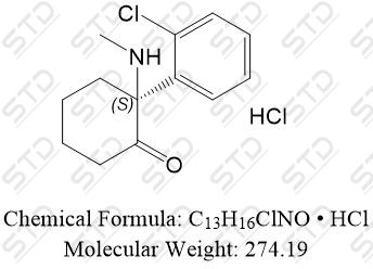 *<em>氯氨酮</em>杂质13 33643-47-9  C13H16ClNO • HCl