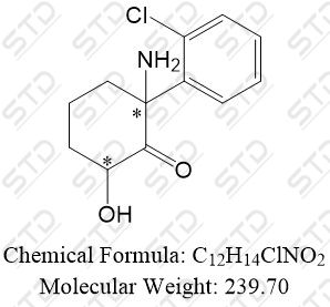 <em>氯氨酮</em>杂质14 单体 81395-70-2  C12H14ClNO2
