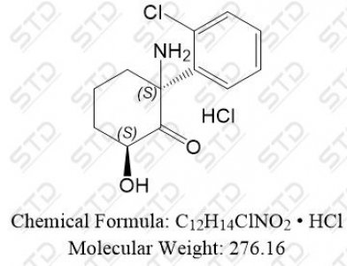 氯氨酮杂质15 盐酸盐 1430202-70-2 C12H14ClNO2 • HCl