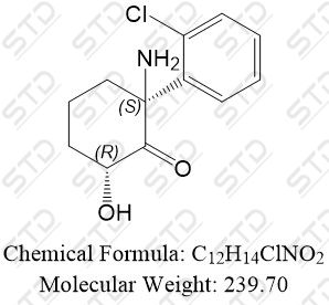 <em>氯氨酮</em>杂质19 1430202-71-3 C12H14ClNO2