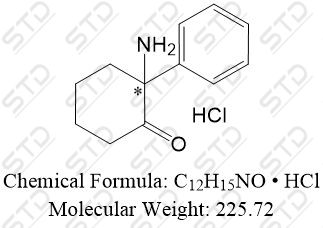<em>氯氨酮</em>杂质20 7015-20-5 C12H15NO • HCl