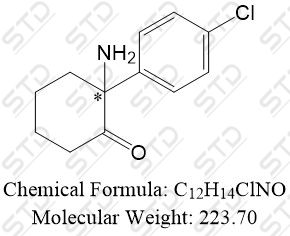 <em>氯氨酮</em><em>杂质</em>22 单体 749166-22-1 C12H14ClNO