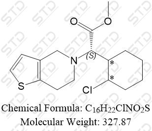 氯吡格雷杂质<em>131</em> 2641358-57-6 C16H22ClNO2S