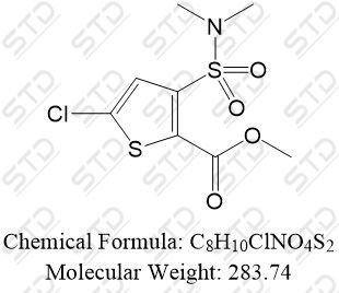氯诺昔康杂质47 1212061-59-0 C8H<em>10</em>ClNO4S2