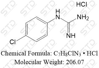 氯己定杂质5 盐酸盐 (氯己定二葡萄糖酸EP杂质E 盐酸盐) 14279-91-5 C7H8ClN3 • HCl