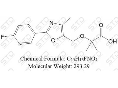 氯马扎利杂质12 109543-95-5 C15H16FNO4
