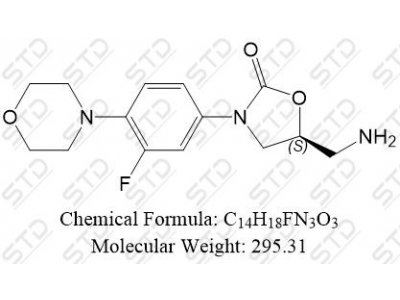 利奈唑胺杂质4 单体 168828-90-8 C14H18FN3O3