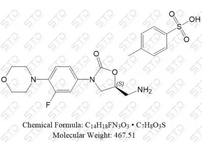 利奈唑胺杂质4 对甲苯磺酸盐 1334229-25-2 C14H18FN3O3 • C7H8O3S