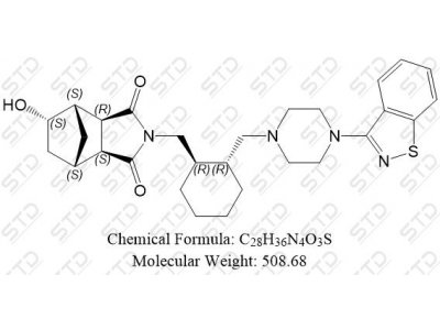 鲁拉西酮杂质40 单体 186204-33-1 C28H36N4O3S