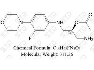 利奈唑胺杂质7 单体 333753-71-2 C15H22FN3O3