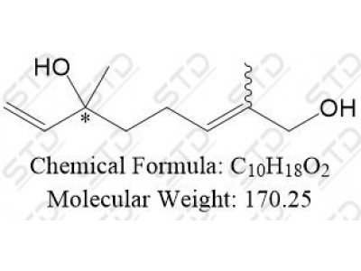 2,7-Octadiene-1,6-diol,2,6-dimethyl- 64142-78-5 C10H18O2