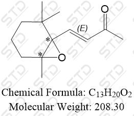<em>3</em>-Buten-2-one, <em>4</em>-(2,2,6-<em>trimethyl</em>-7-oxabicyclo[4.1.0]hept-1-yl)-, (<em>3</em>E)- 36340-49-<em>5</em> C13H20O2