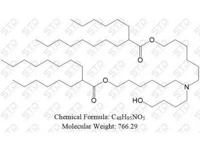 ((4-羟基丁基)氮杂二烷基)双(己烷-6,1-二基)双(2-己基癸酸酯) 2036272-55-4 C48H95NO5