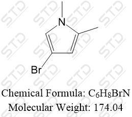 <em>1</em>H-Pyrrole, <em>4-bromo-1,2-dimethyl</em>- 1368175-90-9 C6H<em>8</em>BrN