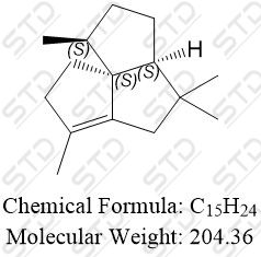 (1S,<em>3aS</em>,8aS)-1,4,4,6-tetramethyl-1,2,3,<em>3a</em>,4,5,7,8-octahydrocyclopenta[c]pentalene 871660-96-7 C15H24