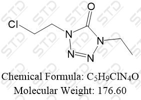 <em>1</em>-(<em>2</em>-chloroethyl)-4-<em>ethyl-1,4-dihydro-5H-tetrazol-5-one</em> 69049-03-<em>2</em> C5H9ClN4O