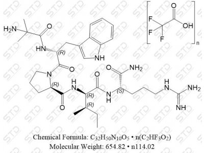 生长激素释放肽-3 (GHRP-3) 三氟乙酸盐 259230-56-3(free base) C32H50N10O5 • n(C2HF3O2)