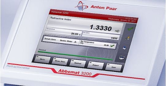 安东帕Abbemat 3X00紧凑型数字折光仪 测量各种液体