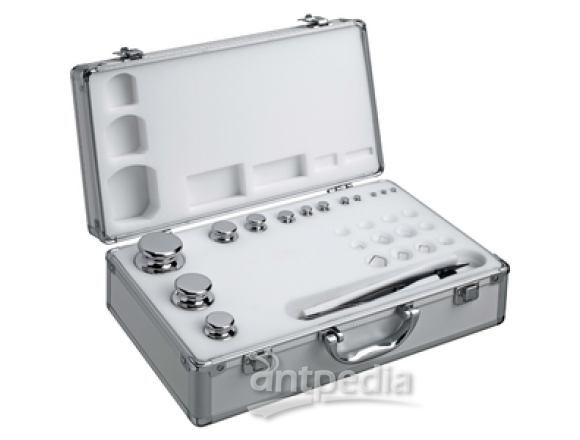 梅特勒托利多 砝码套装 铝盒 1-50g E2 AL 
