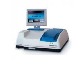 高级紫外-可见分光光度计Specord 200大靶硅光电二极管检测器可进行<em>样品</em>的同步扫描和<em>参</em>比比