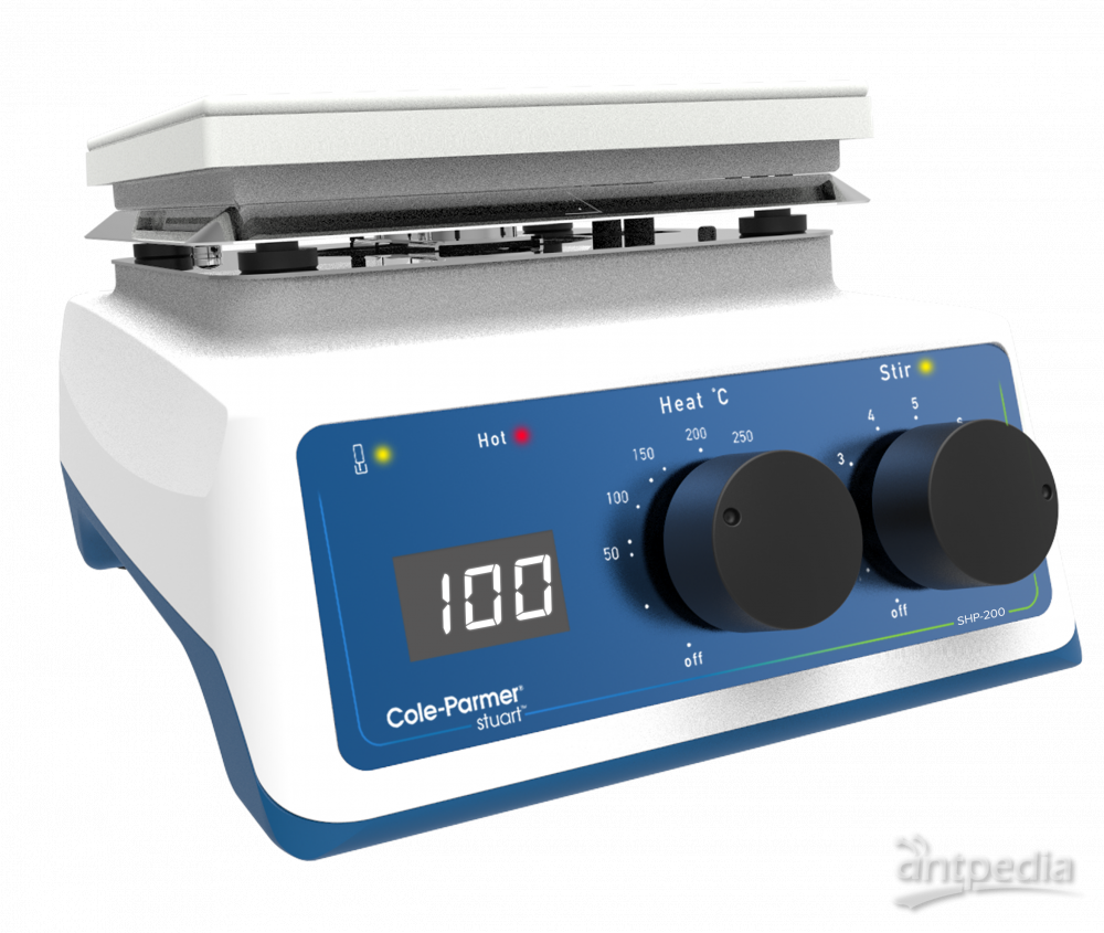 科尔帕默<em>Cole-Parmer</em> SHP-200D 数显磁力加热搅拌器 用于化妆品领域