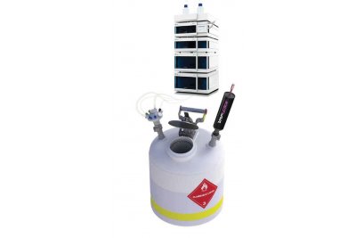 Spex VapLock™液相色谱废液密闭收集套装 PTFE收集盖+废液桶 用于溶剂的适当输送