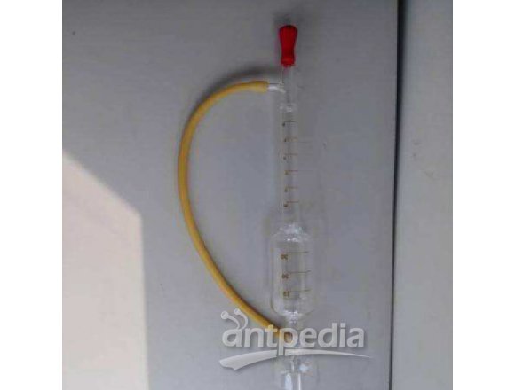 环保实验用50ml玻璃管皂膜流量计-玻璃皂膜流量计的使用方法