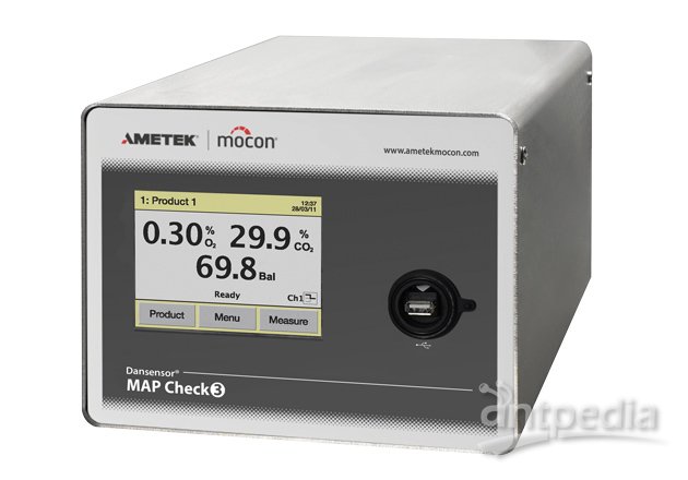 保鲜专用仪器在线MAP气体分析仪MOCON AMETEK 样本
