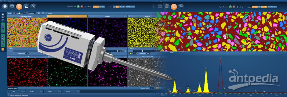 AZtecFeature扫描电镜SEM专用颗粒物分析系统 —  工艺矿物学与化学分析