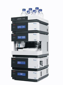 双<em>三</em>元梯度液相色谱Ultimate3000 DGLC液相色谱仪 在线固相萃取-高效液相色谱法分析水样中的敌<em>草</em>快和百<em>草</em>枯