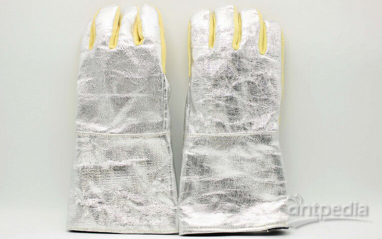 芯硅谷 A6645 铝箔芳纶<em>耐高温</em>手套,防辐射,500℃