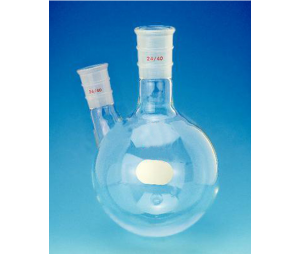芯硅谷 R2648 斜二口烧瓶,高硼硅玻璃,100~250ml