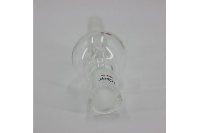 A4365 具孔玻璃板改造的防溅球,高硼硅玻璃,100ml/250ml