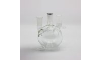 芯硅谷 R6975 夹套全包式直三口球瓶,高硼硅玻璃,500ml/1000ml