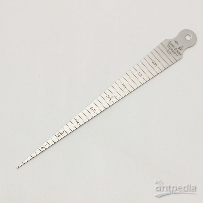 T6624 芯硅谷®楔形塞尺(<em>孔</em>尺),1-15mm