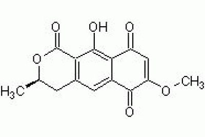 R)-Semixanthomegnin,抗菌霉菌毒素衍生物，≥97%