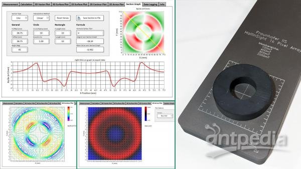 昊量光电Metrolab HallinSight® 3D-霍尔磁场相机-<em>表</em><em>磁</em><em>分布</em>测量 用于检测磁性材料的缺陷如裂缝和空洞