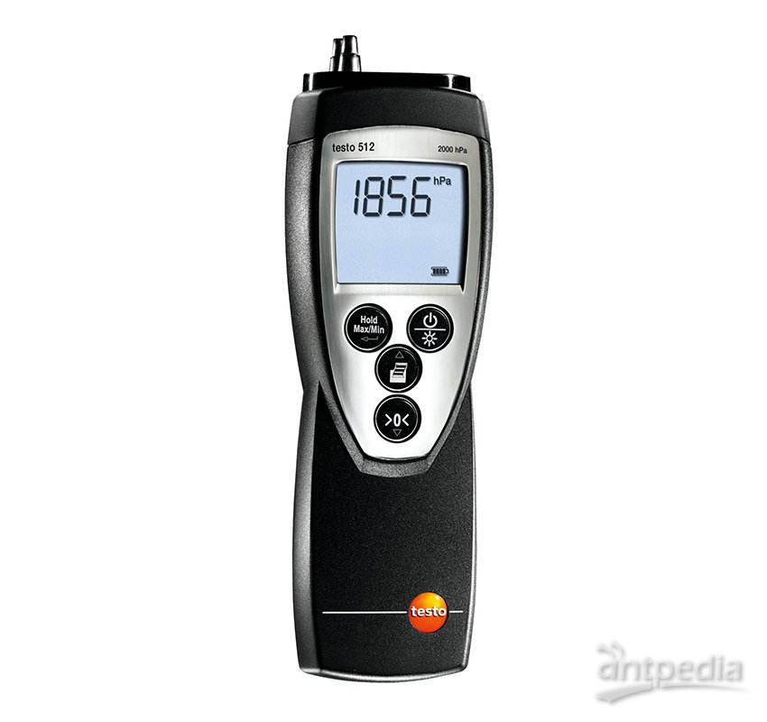 testo 512 - 差压测量仪，量程0~2000hPa 510560 5129德图 应用于空气/废气