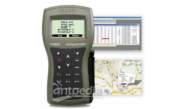  HI9829GT 高精度多参数【内置GPS、16项】水质分析测定仪 